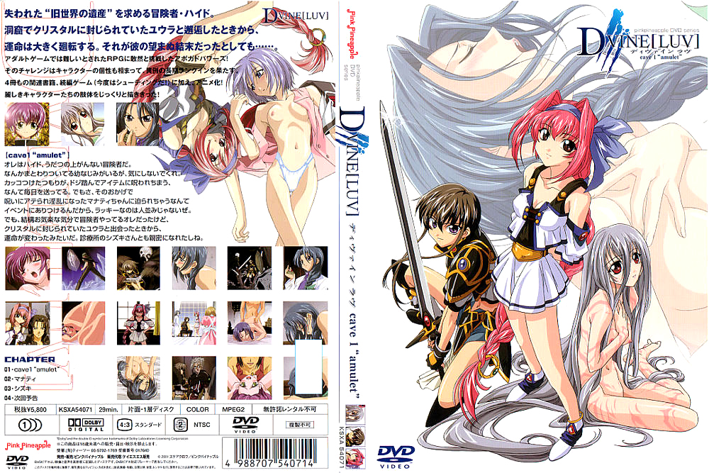 [Project458里番库][2001-05-25]DVINE [LUV] cace.1 amulet 2001 第1张