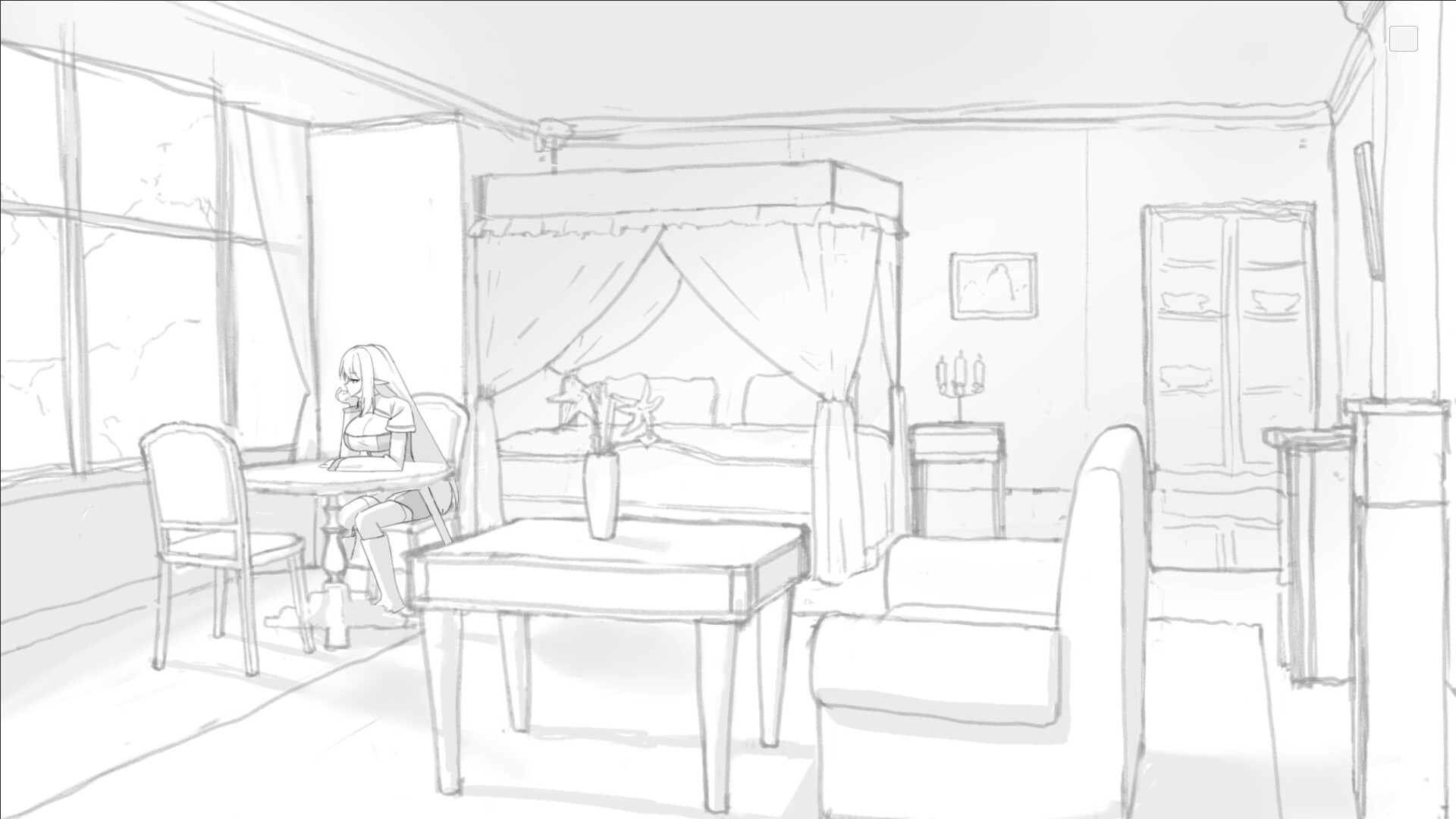 [更新全CG存档][推荐/黑白/触摸/调教/睡眠奸/动态] 调教高冷精灵骑士 [机翻/度盘/P盘] 游戏 第5张