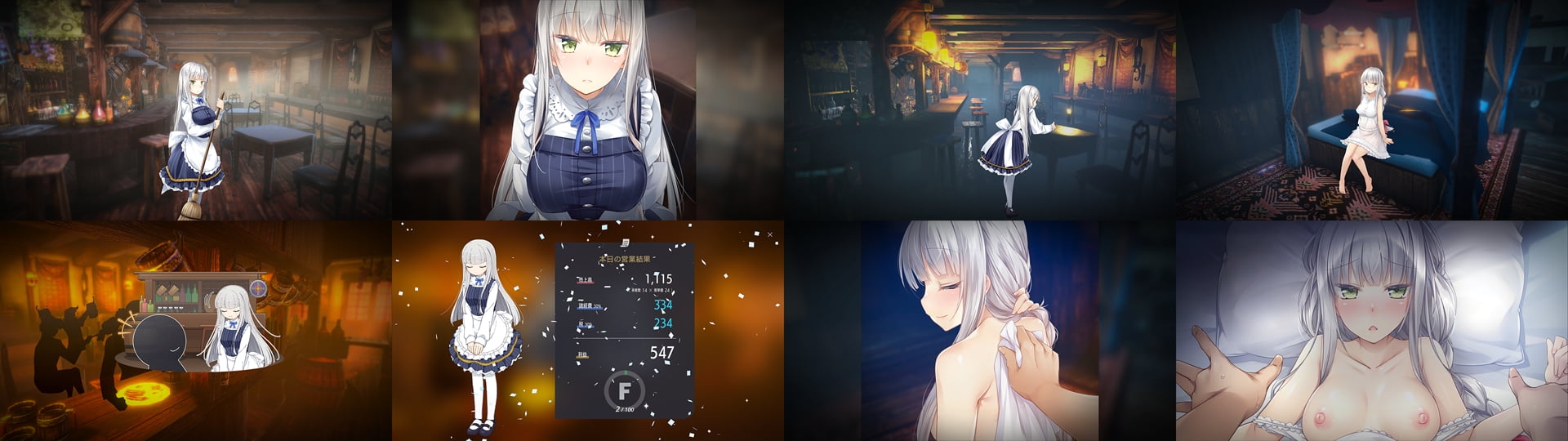 [强烈推荐/换装/甜蜜/少女/动态/有CV] Fallen / Brand New World [1.0.5a][官中/全CG/度盘/P盘] 游戏 第2张