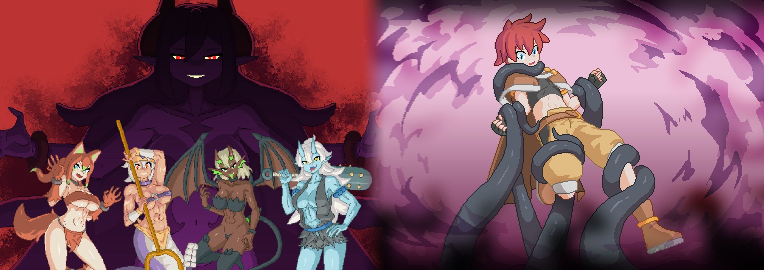 [强烈推荐/像素/逆奸/魔物娘/异种奸/动态/无修] Nakara [生肉/全CG/度盘/P盘] 游戏 第3张