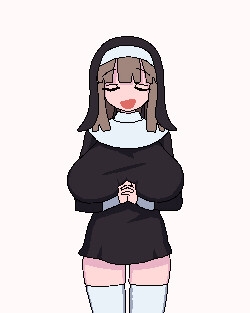 [DeepSeekV3.1翻译][推荐/3D/像素/修女/触手] 遭淫魔虫玷污的圣堂 [全CG/度盘/P盘] 游戏 第2张