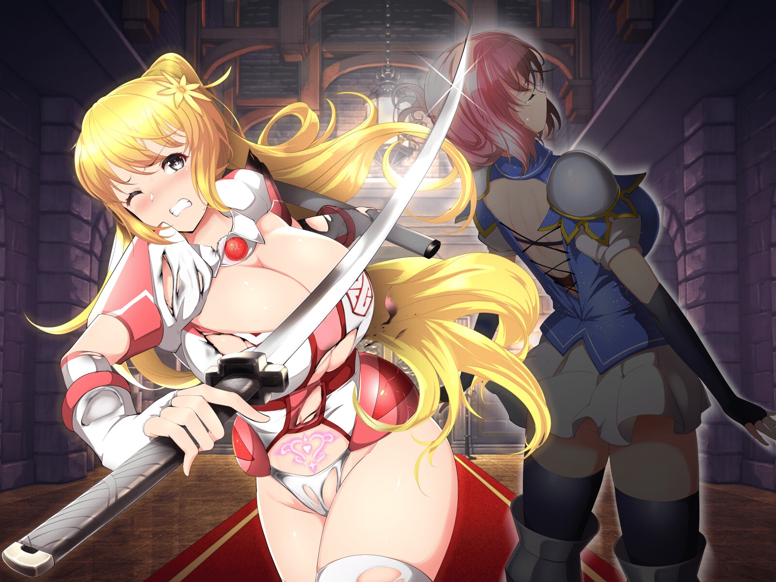 【神作/异种奸/怀孕/分娩】圣骑士阿恩与魔孕咒印～Another No Tears～ Ver1.0.10官中版+全CG存档 [1+4.37G][度盘] ACT 第2张