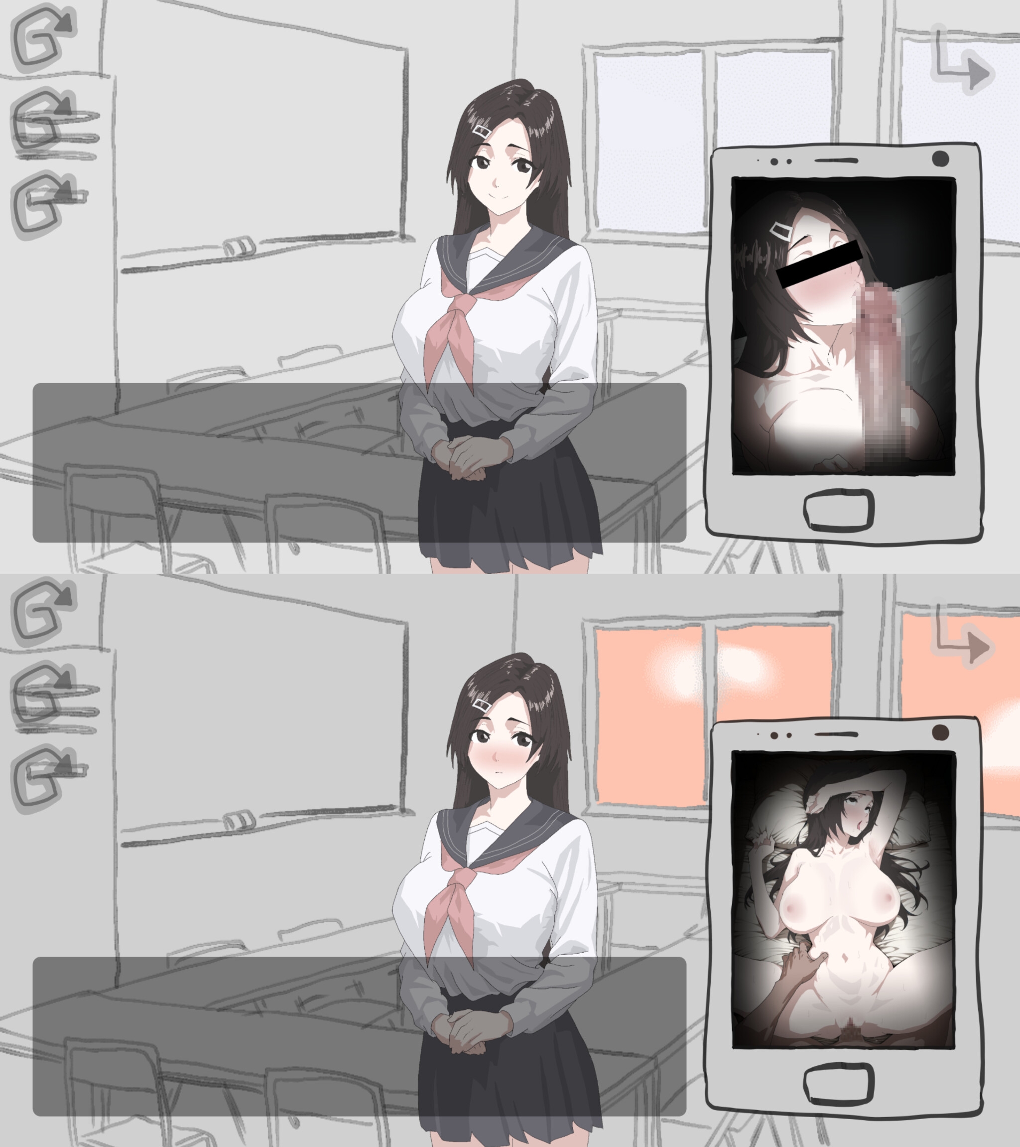 [新增全CG存档][DeepseekV3.1翻译][推荐/NTR/同事/阿黑颜] 背面窥秘 [度盘/P盘] 游戏 第3张