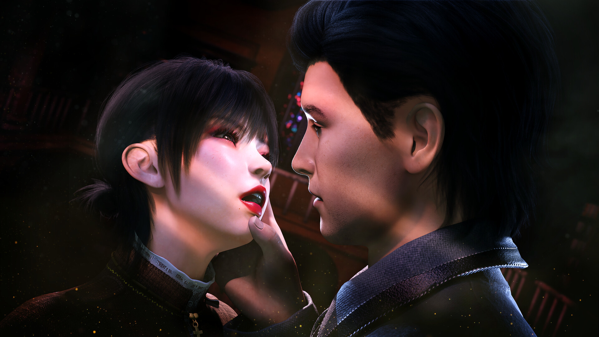 [推荐/3D/魔法/后宫/动态/无修] Sex Wishes 🔮 [官中/度盘/P盘] 游戏 第21张