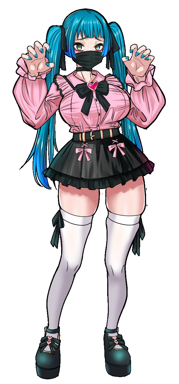 [DeepseekV3.1翻译][推荐/灵异/开大车/逆推] 都市传说裂口女竟是地雷系美少女！？新手神官能否成功退魔！ [全CG/度盘/P盘] 游戏 第3张