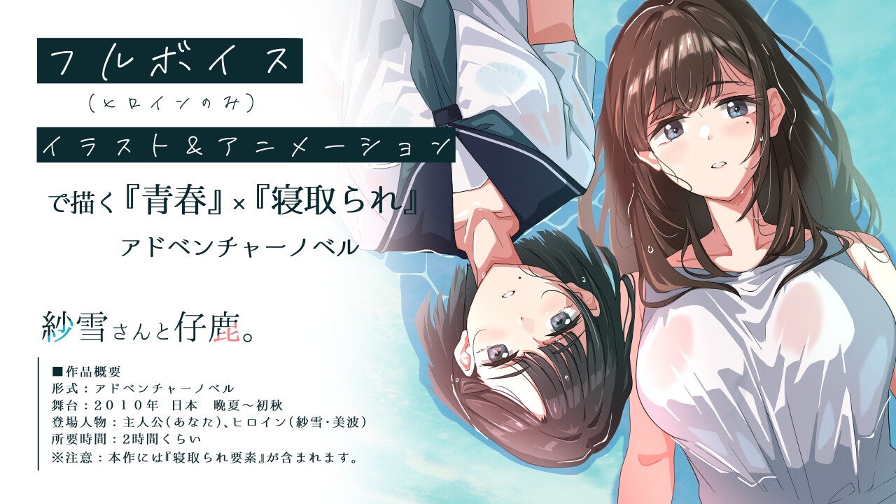 [DeepseekV3.1翻译][推荐/NTR/纯爱/堕落/有CV] 与纱雪母女的禁断之夜 [度盘/P盘] 游戏 第2张