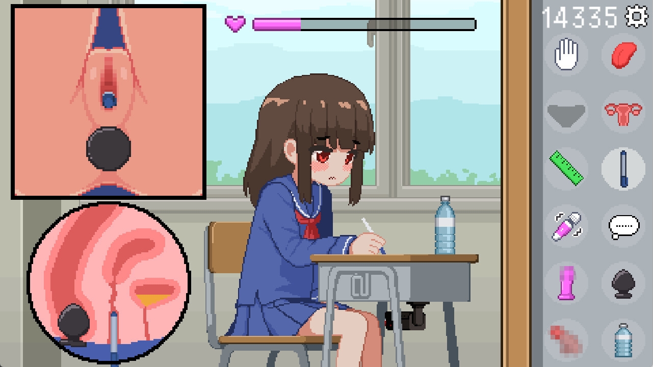 [推荐/触摸/像素/玩具/自慰/动态] 课椅下的隐秘时光 [官中/全CG/度盘/P盘] 游戏 第2张