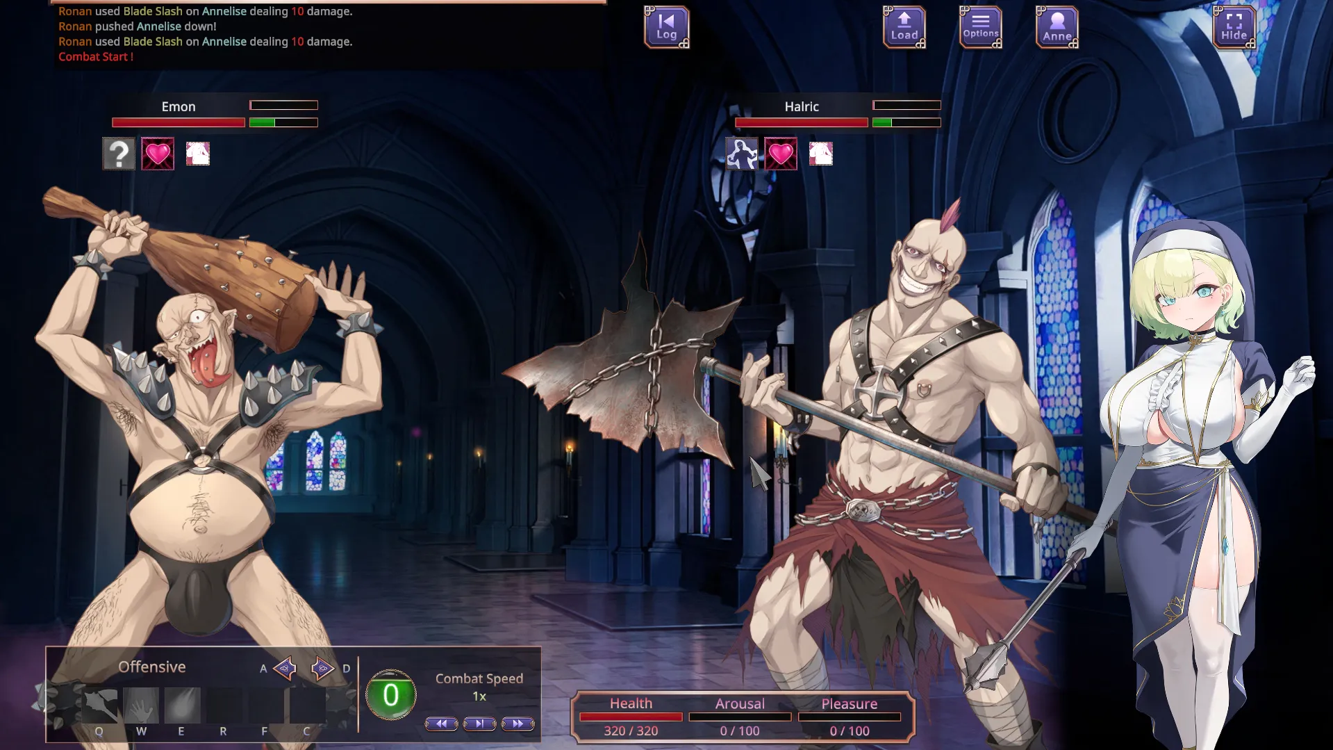 [SLG/巨乳]罪恶之城 Castle of Vice Alpha v0.10 英文生肉版 SLG 第1张