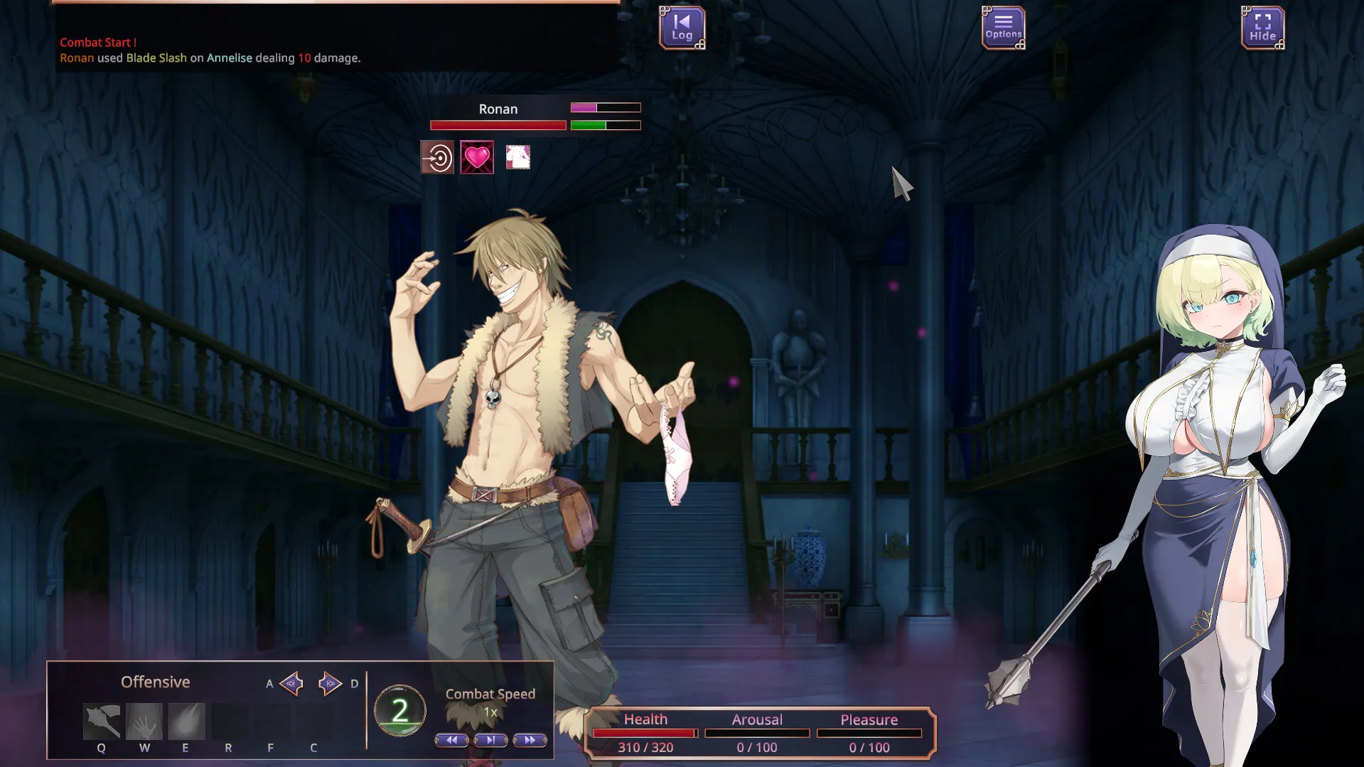 [SLG/巨乳]罪恶之城 Castle of Vice Alpha v0.10 英文生肉版 SLG 第3张