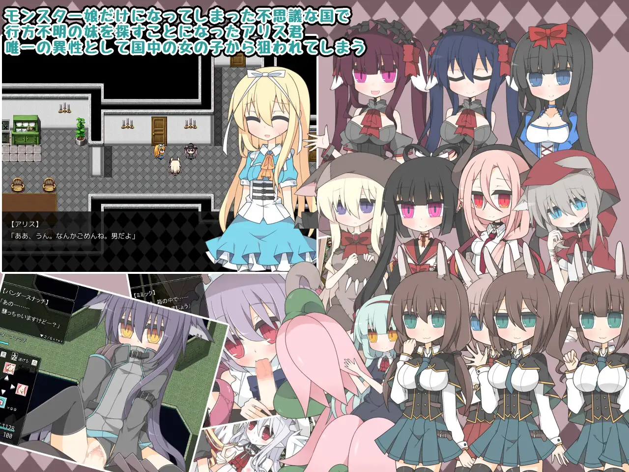 [RPG/魔物娘]梦现之国爱丽丝ai汉化+存档 夢現の国のアリス RPG 第2张